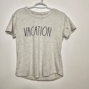 Rae Dunn VACATION Short Sleeves T-shirt
